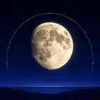 Moon Locator: Track & Compass icon