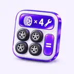 Калькулятор шиномонтажа OnSlot iOS Icon
