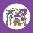 A Wriggly Nativity iOS Icon