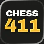 Chess411 - Puzzles & Analysis iOS Icon