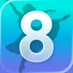 8 Count AI: Dance Beat Counter iOS Icon
