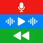 Reverse Audio: Voice Recorder iOS Icon