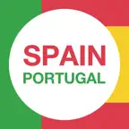 Spain & Portugal Trip Planner by Tripomatic, Travel Guide & Offline City Map iOS Icon