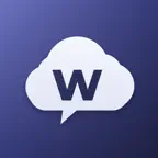 Nudgr WordCloud iOS Icon