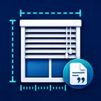 Blind Measure & Quote iOS Icon