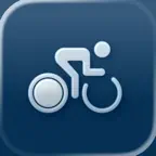 Blue Cycling iOS Icon