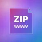 Zipbox: Unzip RAR, ZIP & 7z iOS Icon
