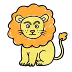 Lara's Coloring Zoo iOS Icon