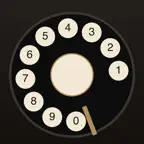 黒電話 - 昭和レトロ電話シミュレータ iOS Icon
