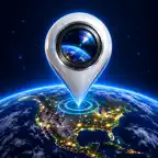 Globe Hop: Live Cams & Map icon