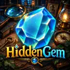 Hidden Gem Puzzle Icon