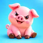 Piggy Hole: Farm Puzzle iOS Icon