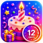 Blyora: Birthday Countdown iOS Icon