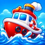 Boat Jam | パズルを解いてボートに乗せろ！ iOS Icon