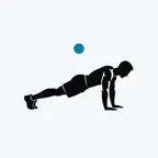 Pushups: Camera Rep Counter iOS Icon