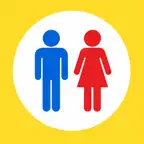 トイレさがしマップ - 近くの公衆トイレ検索 iOS Icon