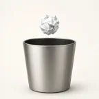 Tossy: Paper Toss iOS Icon