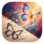 DoodleLift: Sketch to Image iOS Icon