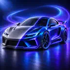 AutoAI: AI Car Customizer iOS Icon