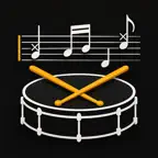 Drummer Notes - AI Drum Tabs iOS Icon