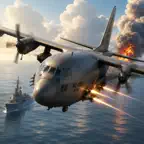 Drone Strike: Gunship War Game iOS Icon