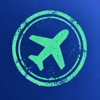 Stamp Days: Country Tracker iOS Icon