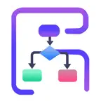 AI Flowchart Maker & Editor iOS Icon