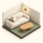 Furniture Layout AI iOS Icon
