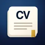 Resume Builder AI Maker: CVura iOS Icon