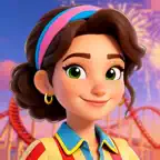 Fairground Days: Merge Game iOS Icon