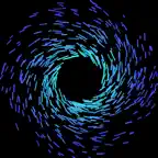 Galaxy Particles: Calm Game iOS Icon