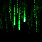 Digital Rain: Falling Code iOS Icon