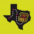 Texas Treasure Map Icon