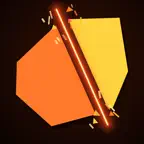 One Cut: Split the Shape iOS Icon