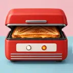 Toastie: grilled cheese game icon