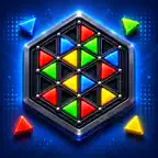 Triangle Clash: Line Puzzle iOS Icon