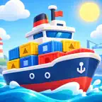 Cargo Tilt: Ship Balance Game iOS Icon
