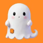 Clay Boo-Cute Ghost Stickers iOS Icon