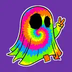 Sheet Ghost-Halloween Stickers iOS Icon