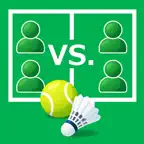 Match Planner:Tennis&Badminton iOS Icon