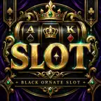 Black Ornate Slot Icon