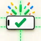 Hang It Straight: Spirit Level Icon