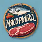 Мясо&Рыбка: заказ продуктов iOS Icon