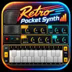 Retro Pocket Synth iOS Icon