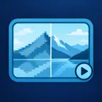 Local Video Upscaler iOS Icon