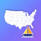 States Ahoy: 50 States Quiz iOS Icon