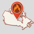 Canada Wildfire History iOS Icon