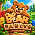 Bear Blocks: Wood Block Puzzle iOS Icon