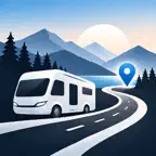 RV Trip Planner Camping Route icon