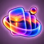 Social Spatial 3D iOS Icon